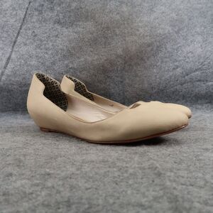 Matt Bernson Shoes Womens 10 Wedge Ballet Loafer Slip On Leather Fashion Classic